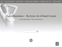 Tablet Screenshot of danielcayuela.com